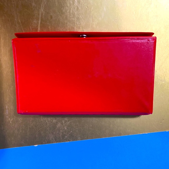 CHAD VALLEY VINTAGE DOMINOES TRAVEL PLAYING GAME 28 PIECE SET w/ RED VINYL CASE - Picture 8 of 8